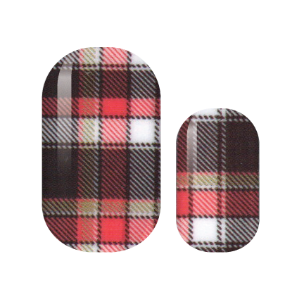 Warmth of Flannel Nail Wraps