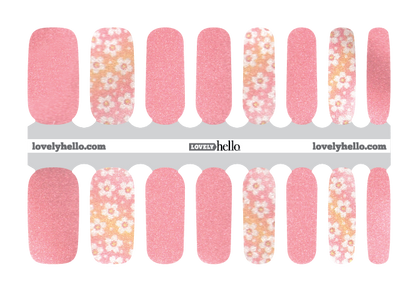 Cherry Blossom Pearl Nail Wraps