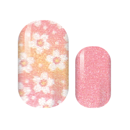 Cherry Blossom Pearl Nail Wraps