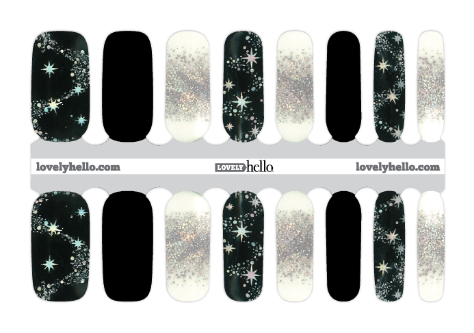 Night Sky Nail Wraps