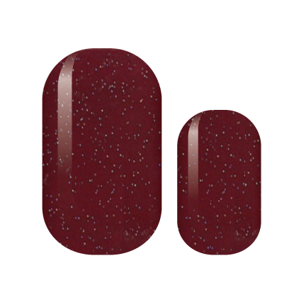 Scarlet Sparkle Nail Wrap