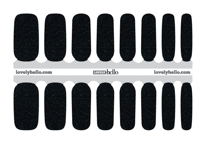 Midnight Sparkle Nail Wrap