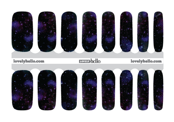 To The Moon And Back Nail Wraps