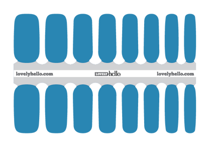 Pearlized Azul Nail Wrap