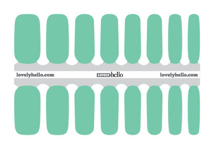 Minty Fresh Nail Wraps