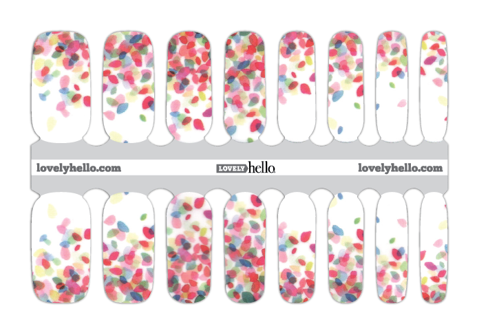 Confetti Lights Nail Wraps