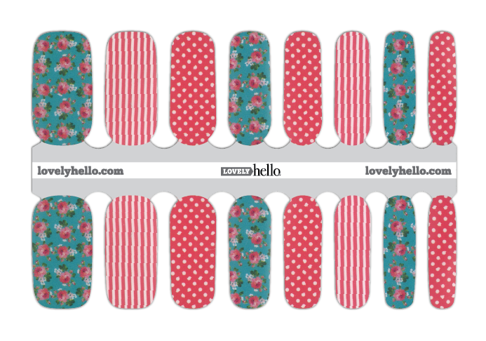 Beach Party Nail Wraps