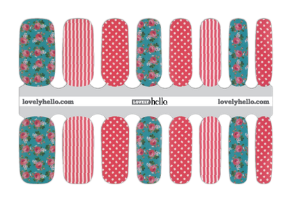 Beach Party Nail Wraps