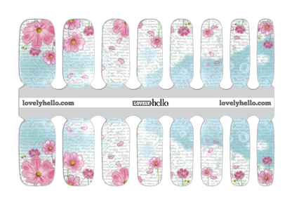 Petal Poetry Nail Wraps