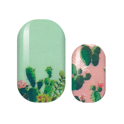 Succulent Surprise Nail Wraps