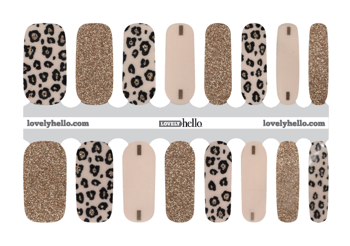 Leopard is the New Black Nail Wraps