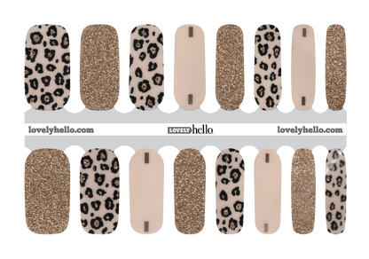 Leopard is the New Black Nail Wraps