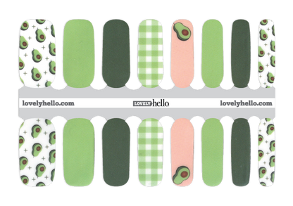 More Guac Please Nail Wraps