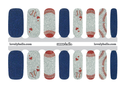 Play Ball Nail Wraps