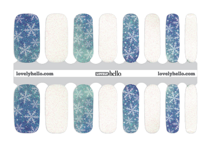 Winter Frost Nail Wraps