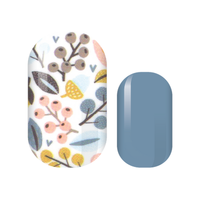 Very Berry Blue Nail Wraps