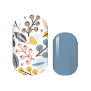 Very Berry Blue Nail Wraps