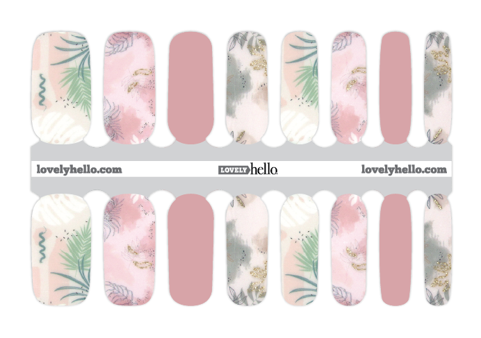 Dreamy Paradise Nail Wraps