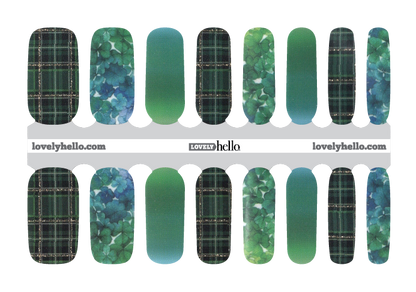 Highland Glam Nail Wrap