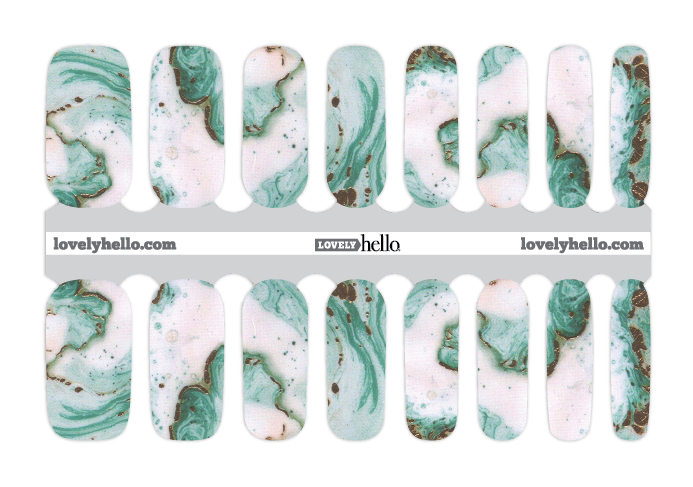 Natural Jade Nail Wraps