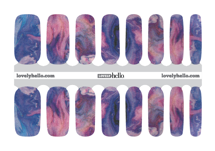 Troubled Waters Nail Wraps