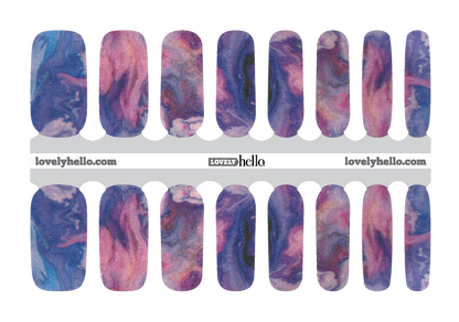 Troubled Waters Nail Wraps