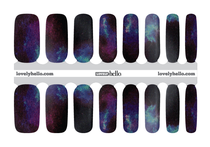 Milky Way Nail Wraps