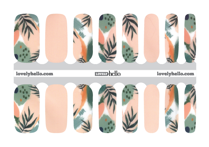 Keep Palm and Carry On Nail Wraps