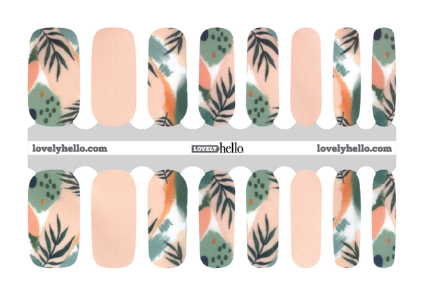Keep Palm and Carry On Nail Wraps