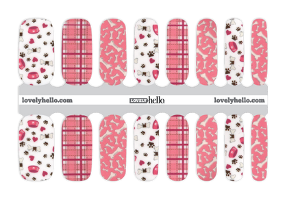 Princess Pup Nail Wrap