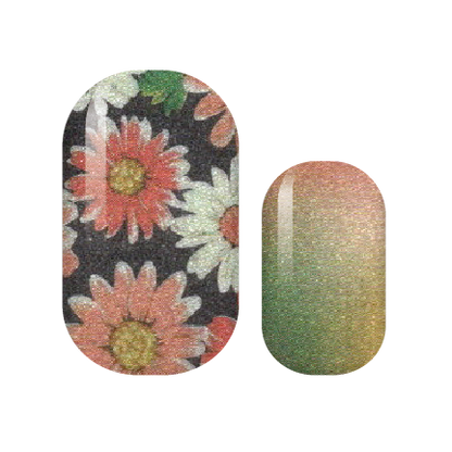 Gerber Daisy Nail Wrap