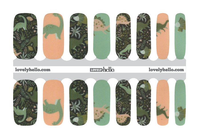 Dino-mite! Nail Wraps