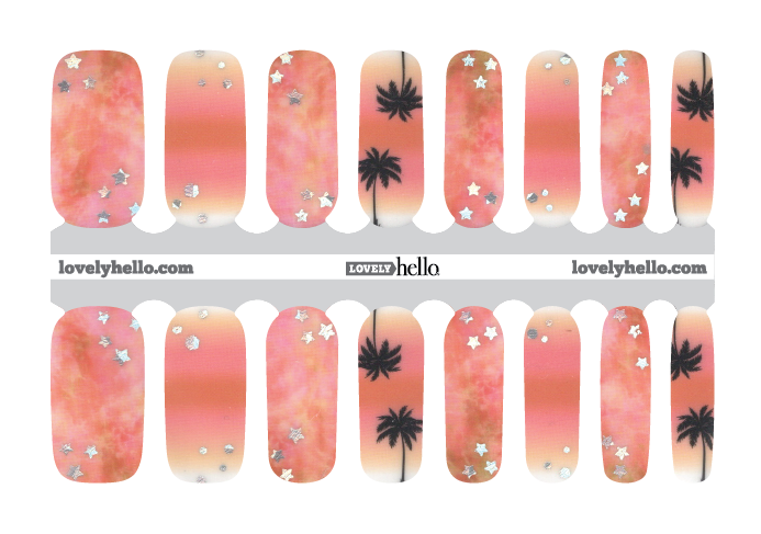 Feeling Beachy Nail Wraps