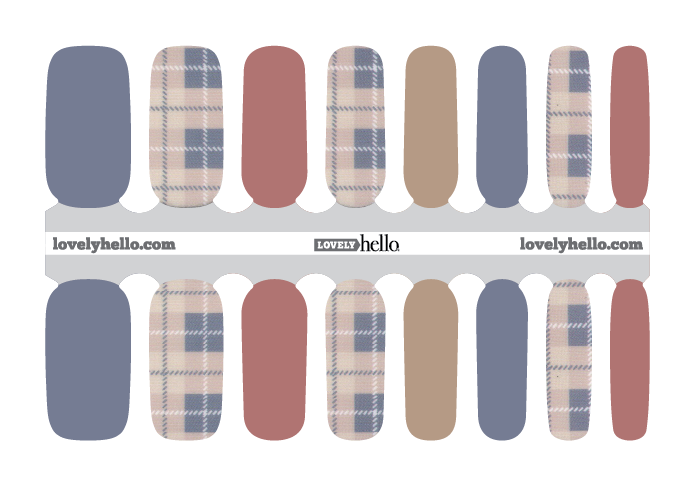 Snuggle Time Nail Wraps