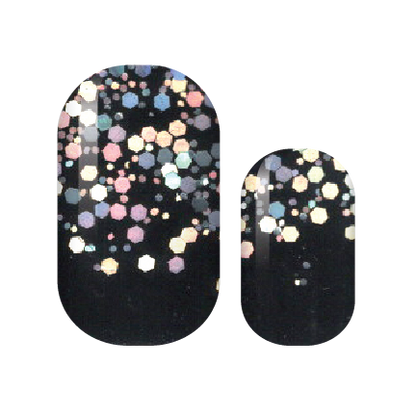 Glitter Tip Maniac Nail Wraps