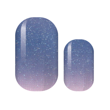 Glitter at Dusk Nail Wraps