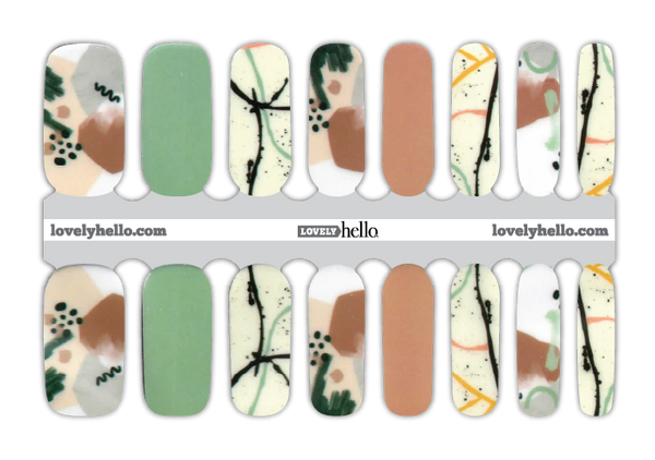 Artistic Movement Nail Wraps