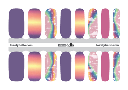 Chase Rainbows Nail Wraps