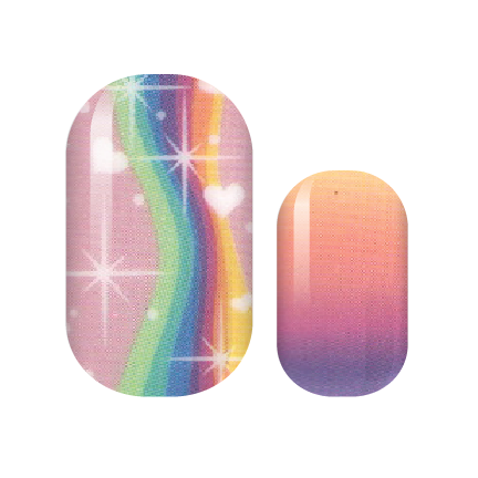 Chase Rainbows Nail Wraps