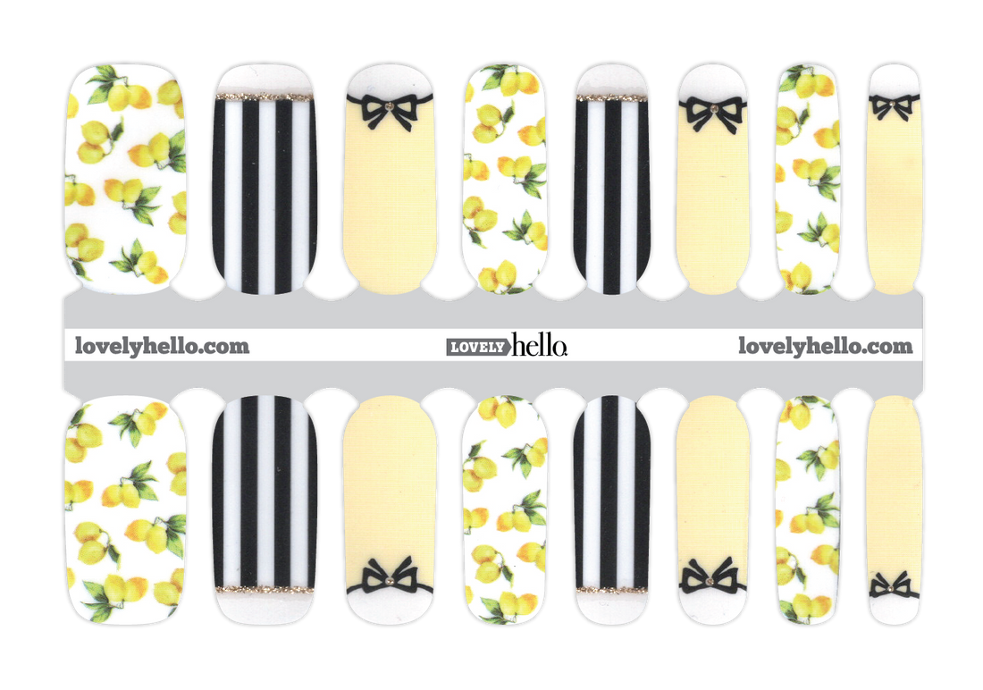 Fresh Squeezed Nail Wraps