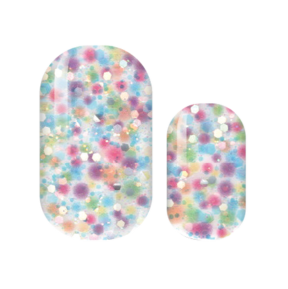 Iridescent Confetti Nail Wraps