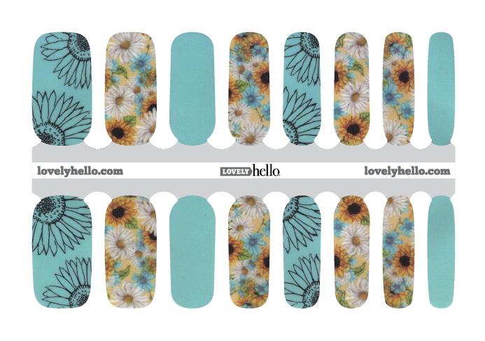 Wild and Free Nail Wraps