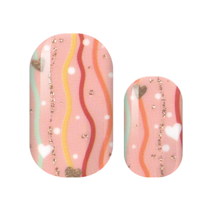 Heart Strings Nail Wraps