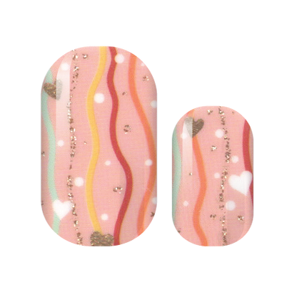 Heart Strings Nail Wraps