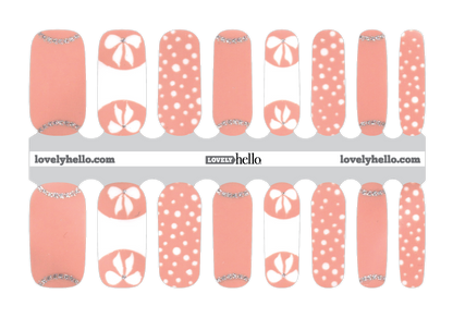 Pretty in Bows Nail Wraps