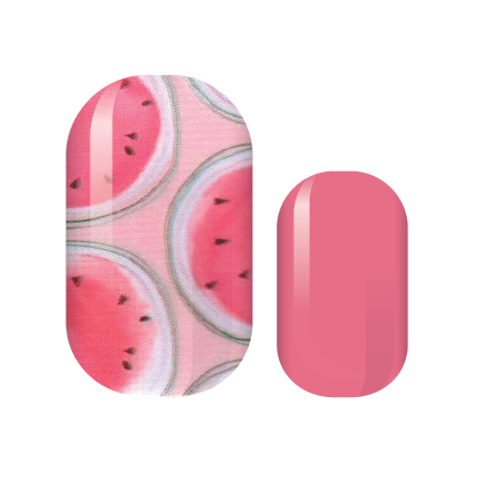 Juicy Watermelon Nail Wraps