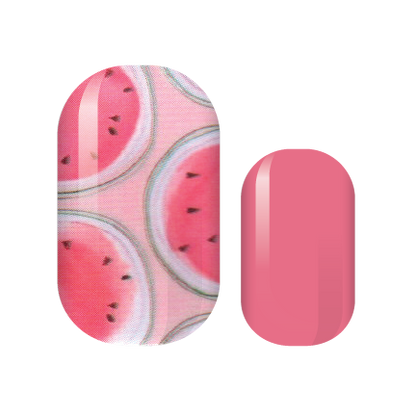 Juicy Watermelon Nail Wraps