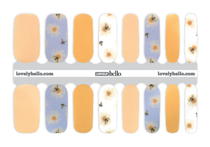 Bee-utiful Nail Wraps