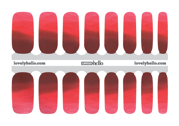 Fire in the Sky Nail Wraps
