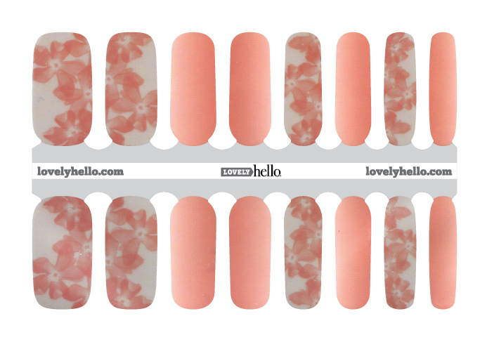 Lush Peachy Dreams Nail Wraps